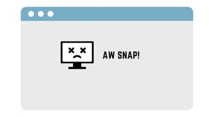 What causes Aw snap?