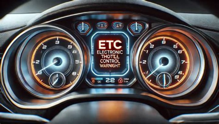 What causes the throttle light to come on?