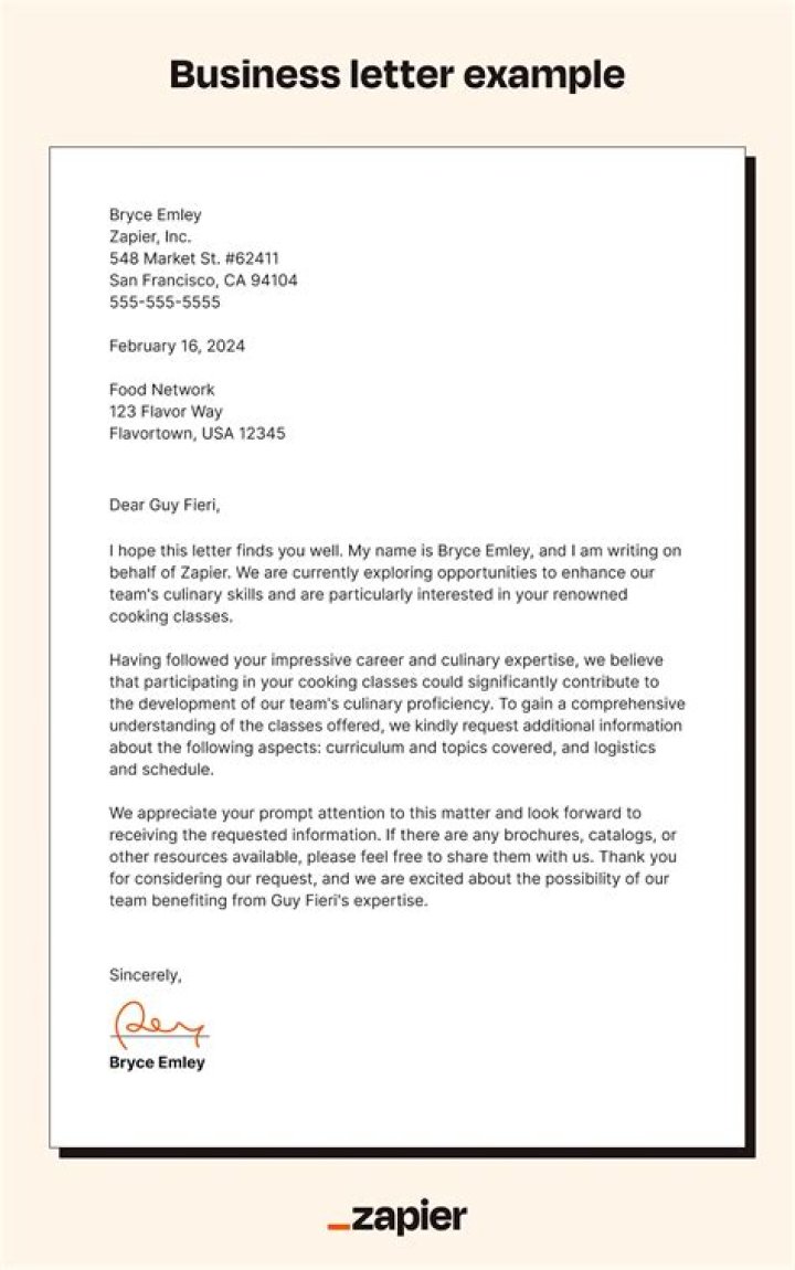 What do you mean by business letters explain layout of business letters?