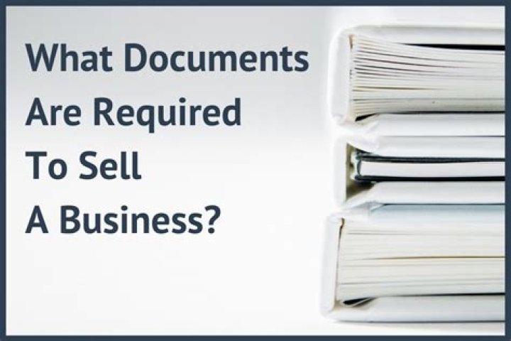 What documents are needed to buy a business?