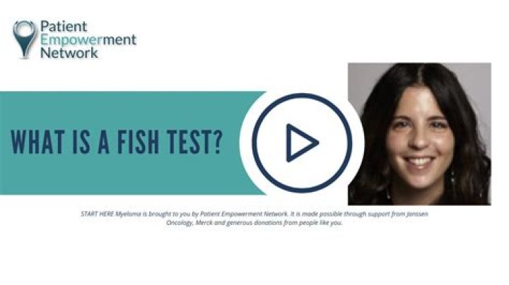 What does a fish test show?