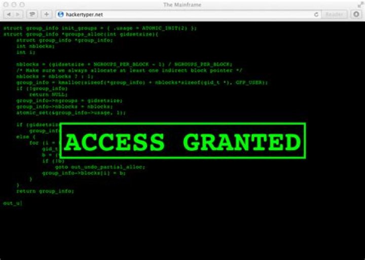 What does Hackertyper code do?