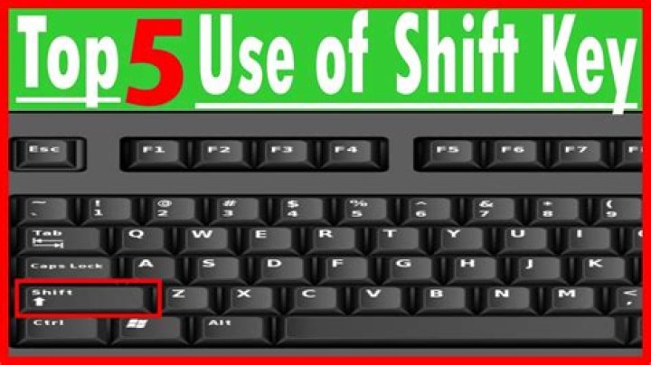 What does hold shift mean?