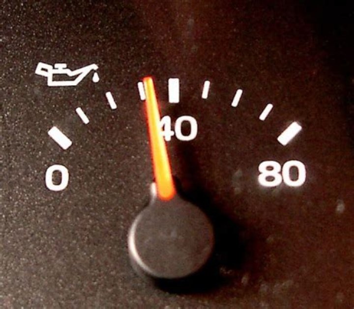 What does it mean when oil gauge is high?
