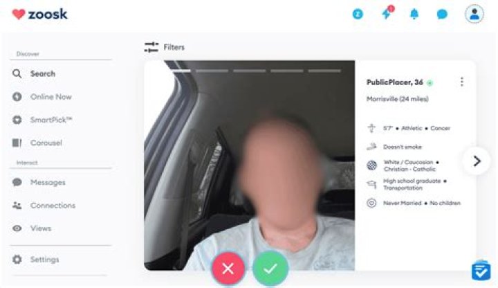 What does it mean when someone views you on Zoosk?