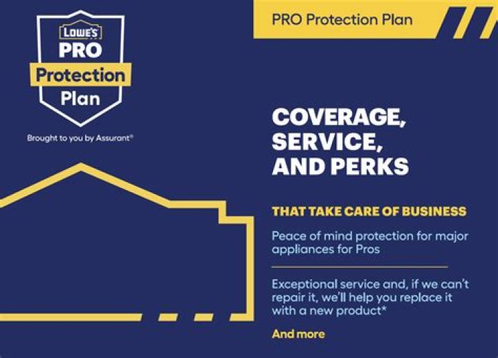 What does Lowe's protection plan cover?