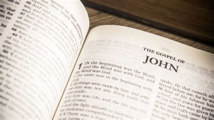 What does the book of John tell us?