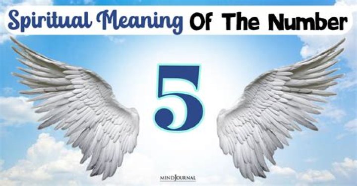 What does the number five symbolize?