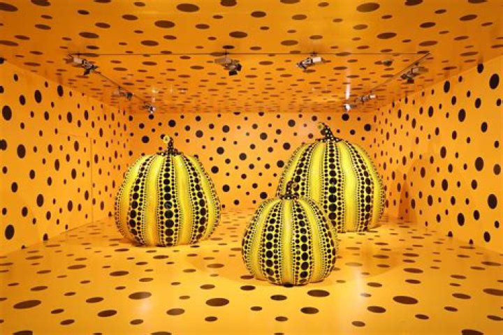 What does Yayoi Kusama suffer from?