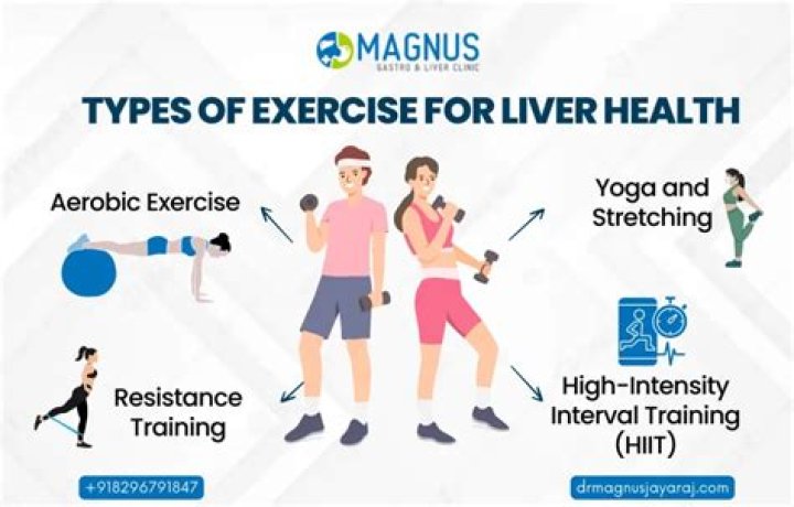 What exercise is best for fatty liver?