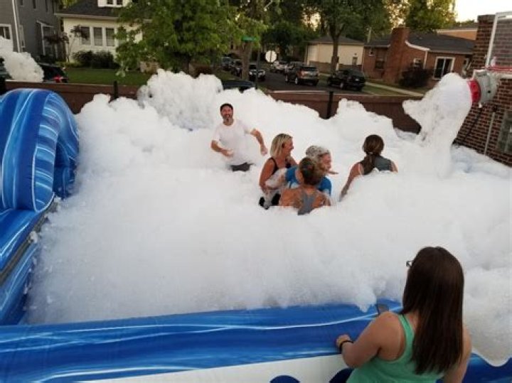 What happens at foam parties?