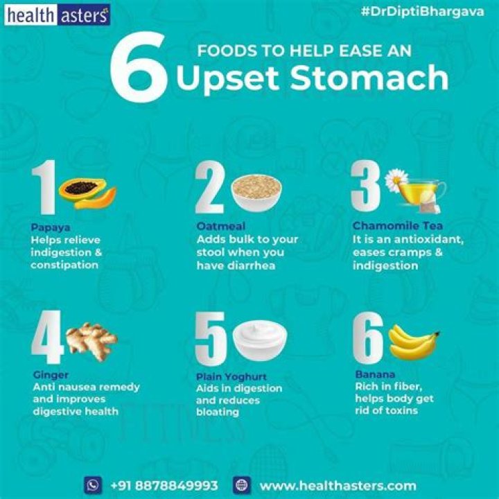What helps a upset stomach after drinking?