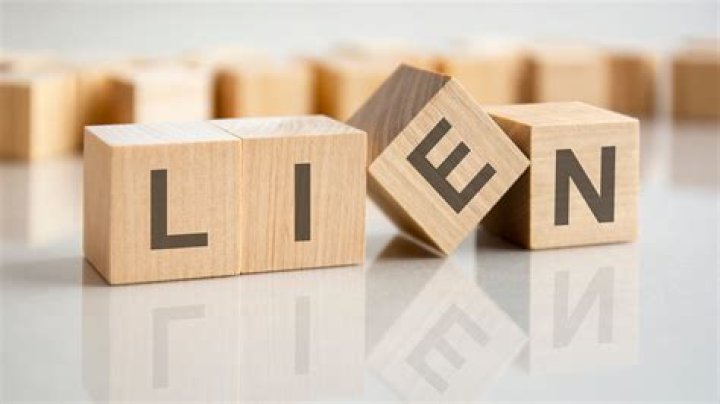 What is a bank lien?