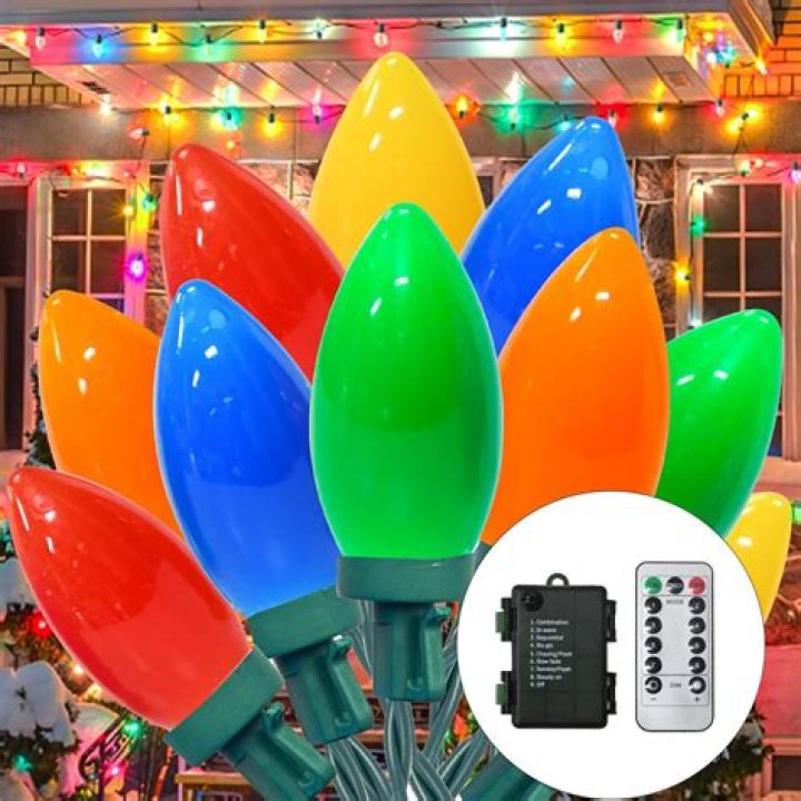 What is a c9 Christmas light?