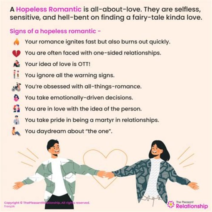 What is a hopeless romantic?
