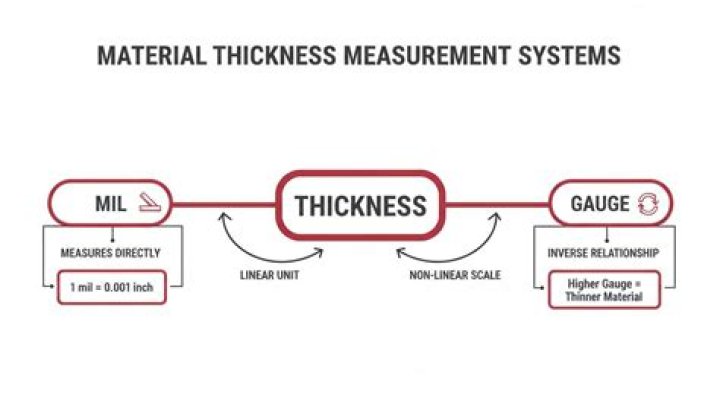 What is a mil in thickness?