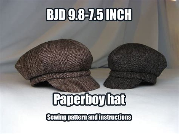 What is a paperboy hat called?