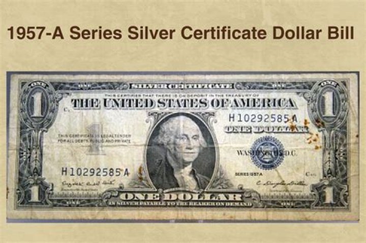 What is a Silver Certificate $1 bill worth?