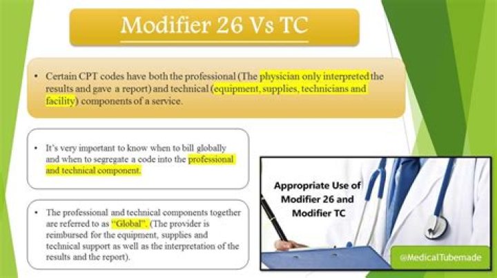 What is a TC modifier used for?