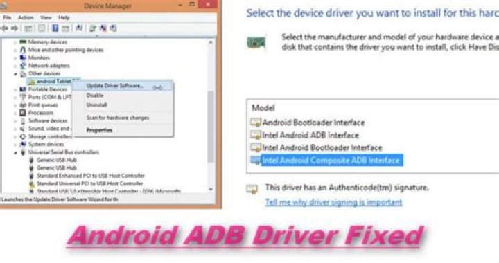 What is ADB driver for Android?