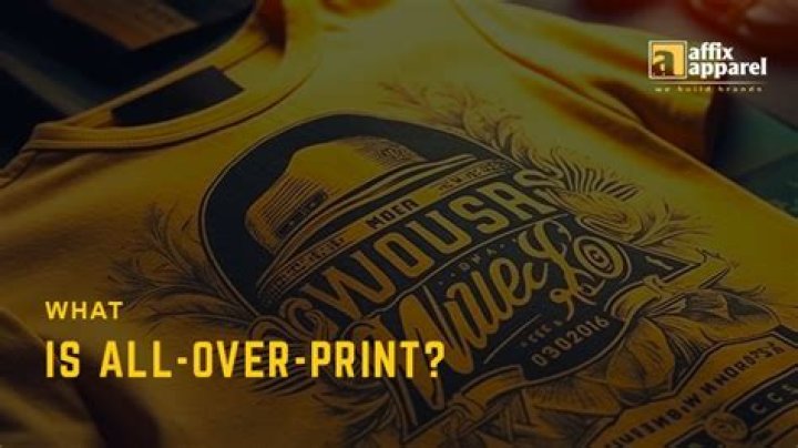 What is all over shirt?