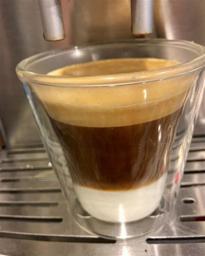 What is an upside down espresso shot?