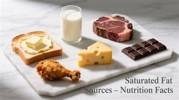What is considered high in saturated fat?