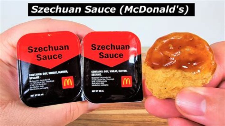 What is McDonald's Szechuan sauce?