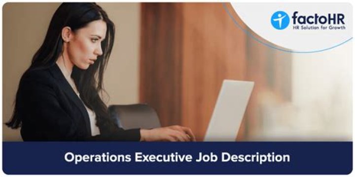 What is Operation executive job description?