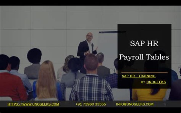 What is SAP HR payroll?