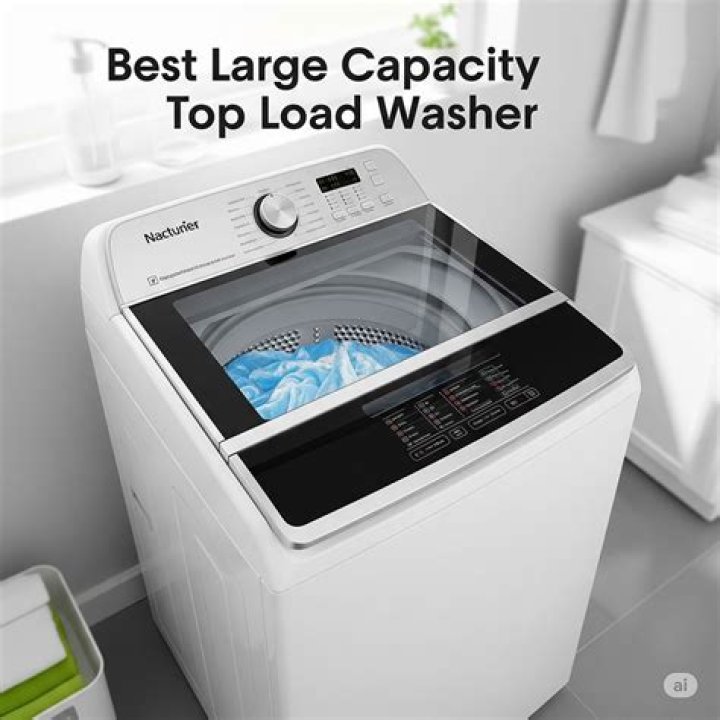 What is the best large capacity top loading washer?