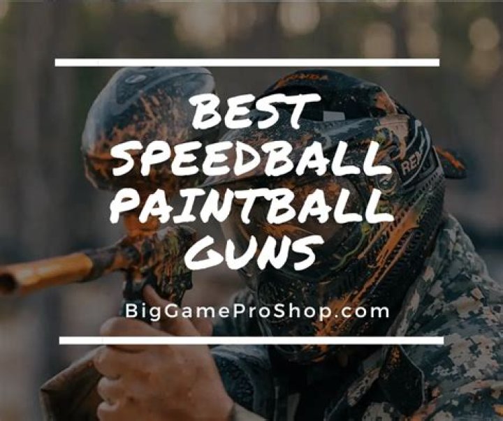 What is the best speedball paintball gun?