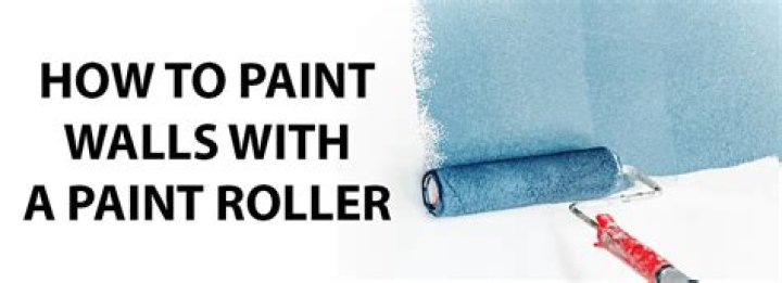 What is the best way to paint with a roller?