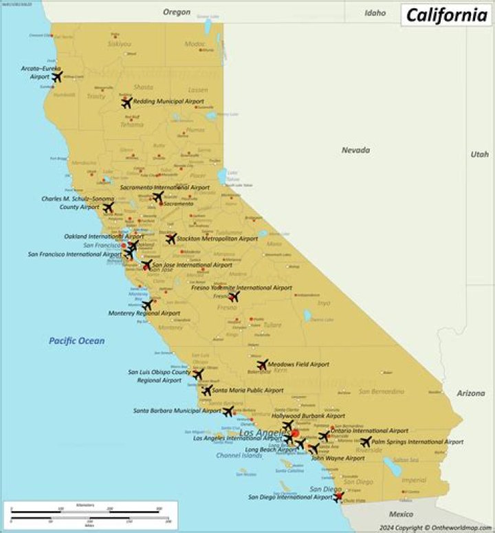 What is the closest airport to Big Sur?