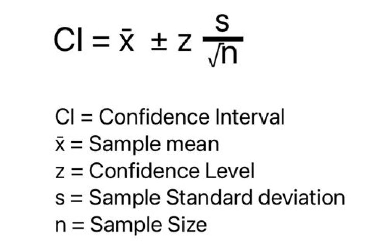 What is the confidence interval mean?