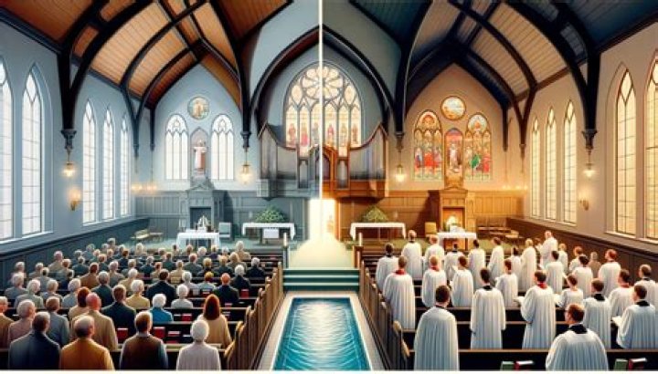 What is the difference between a Baptist church and a Methodist church?