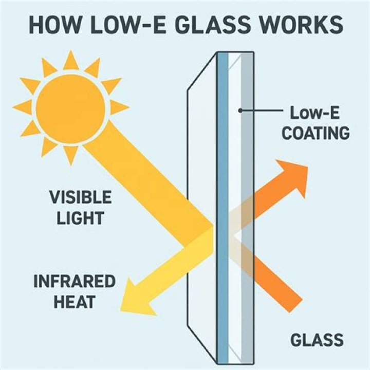 What is the difference between low E glass and clear glass?