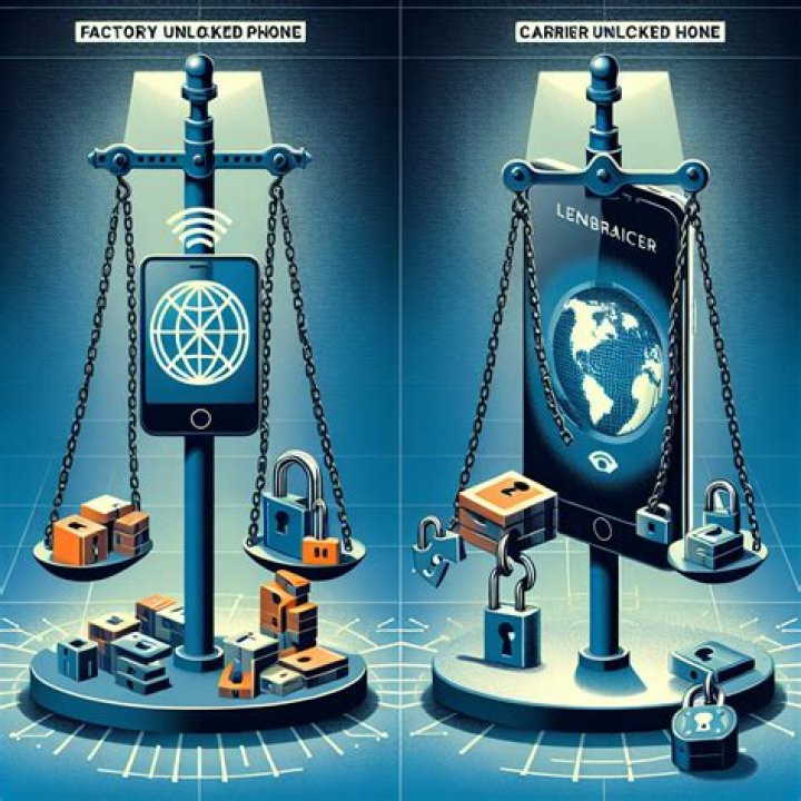 What is the difference between unlocked and factory unlocked?