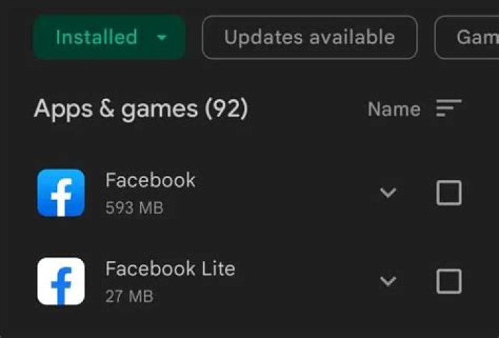 What is the difference of Facebook and Facebook Lite?