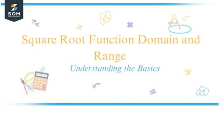 What is the range for a square root function?