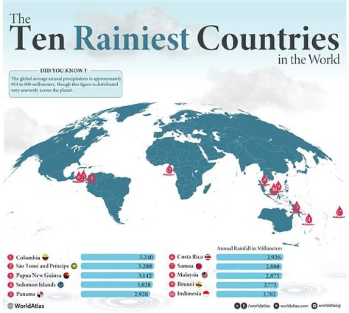 What is the second rainiest biome?