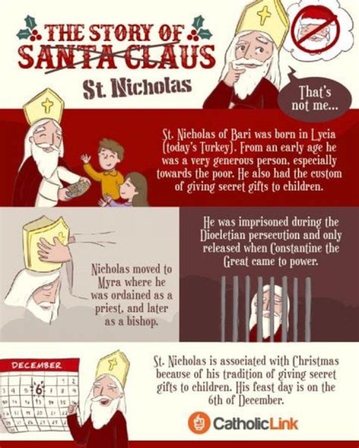 What is the story of St Nicholas?