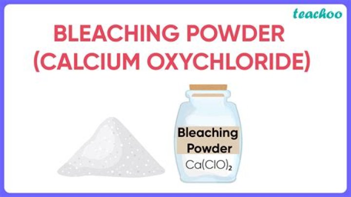 What is the use of bleaching powder?