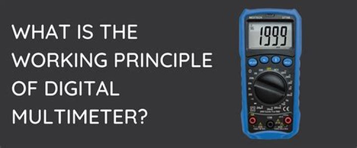 What is the working principle of digital multimeter?