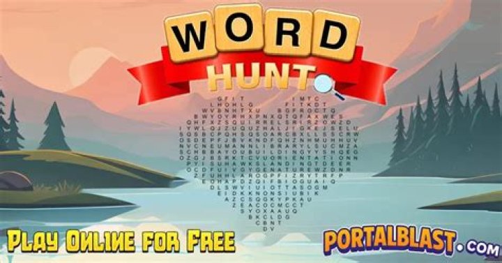 What is word hunt game?