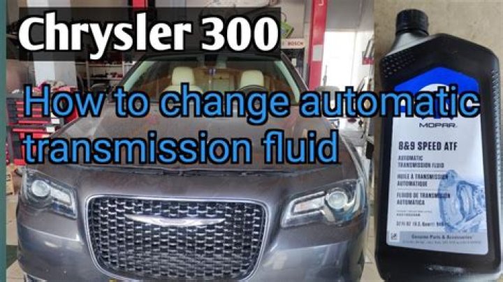What kind of oil does a Chrysler 300m take?
