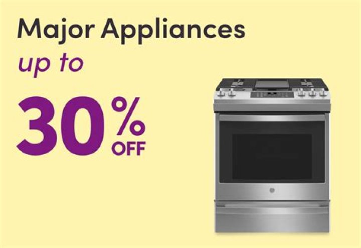 What month do appliances go on sale?