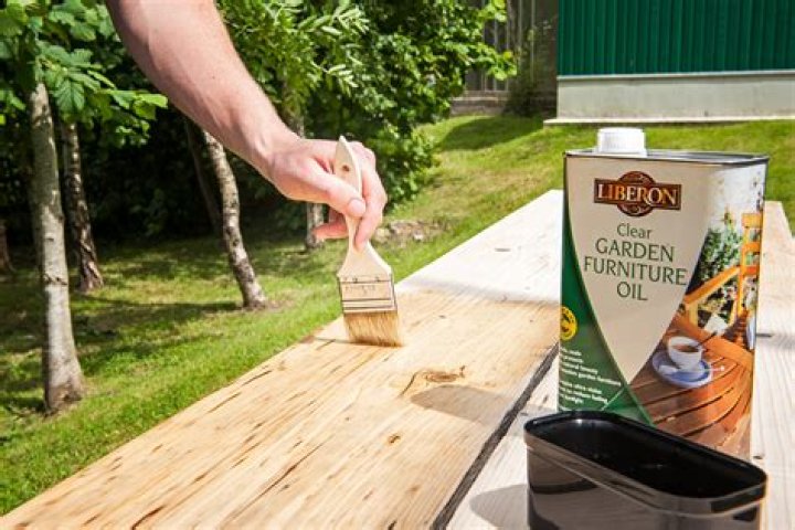 What oil is best for outdoor furniture?