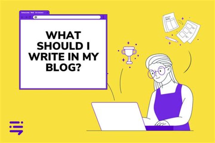 What should I write on my blog?