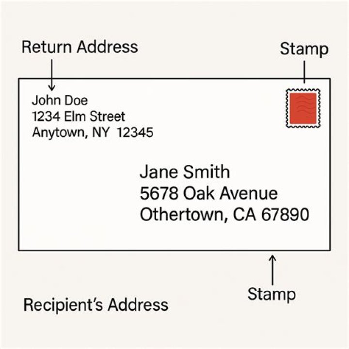 What to write on envelope to get forwarding address?